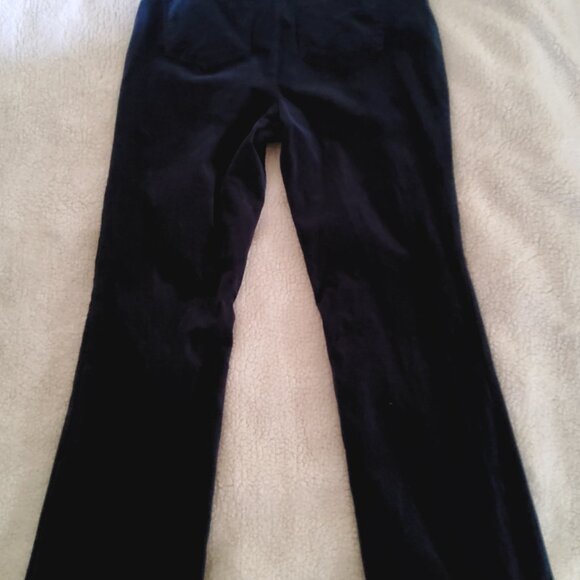 DG2 Diane Gilman Corduroy Pants Navy Blue Stretch 8P EUC - Picture 8 of 16